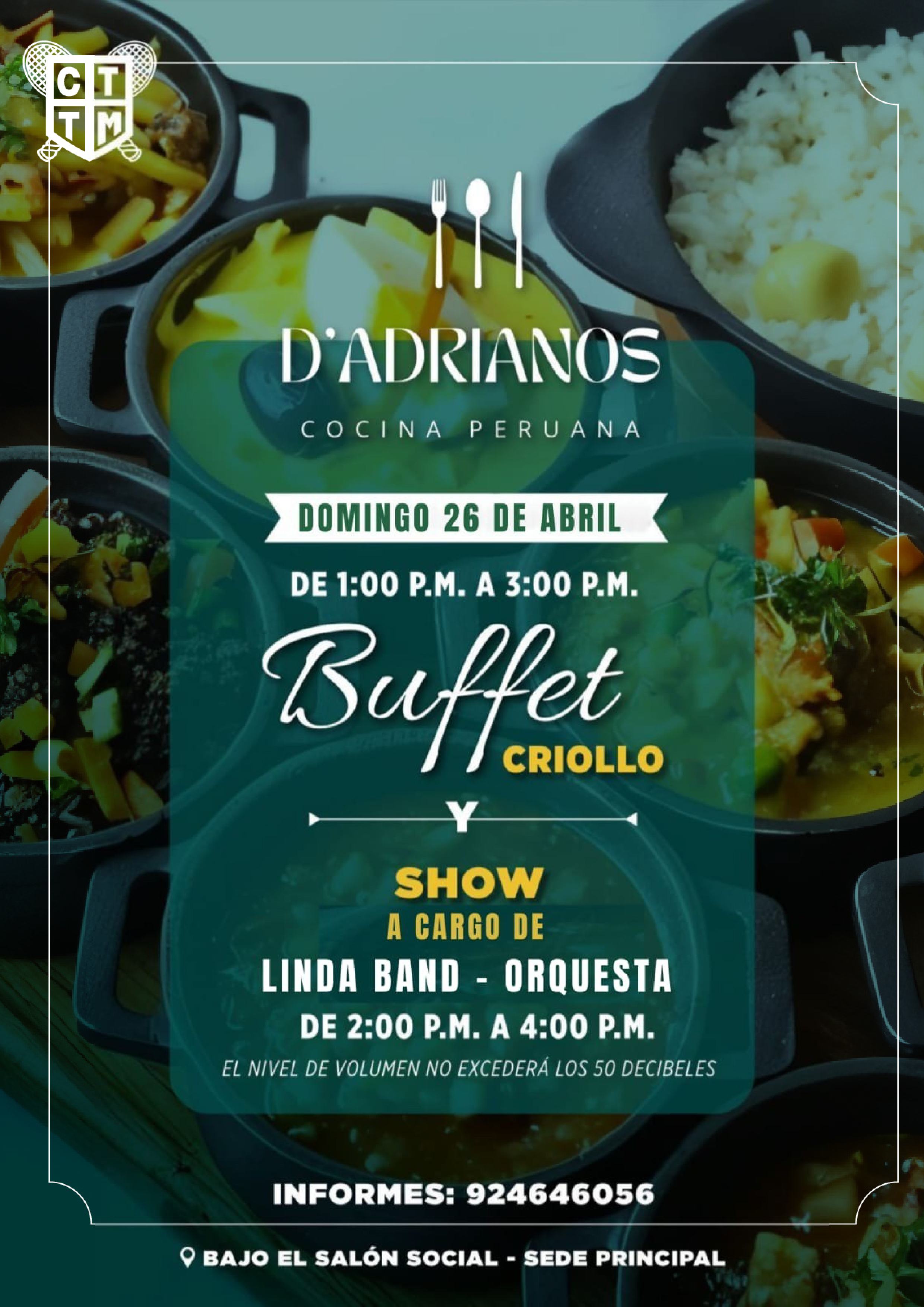 🍽️ ✨DOMINGO DE BUFFET EN EL RESTAURANTE D’ADRIANOS 😋 ✨