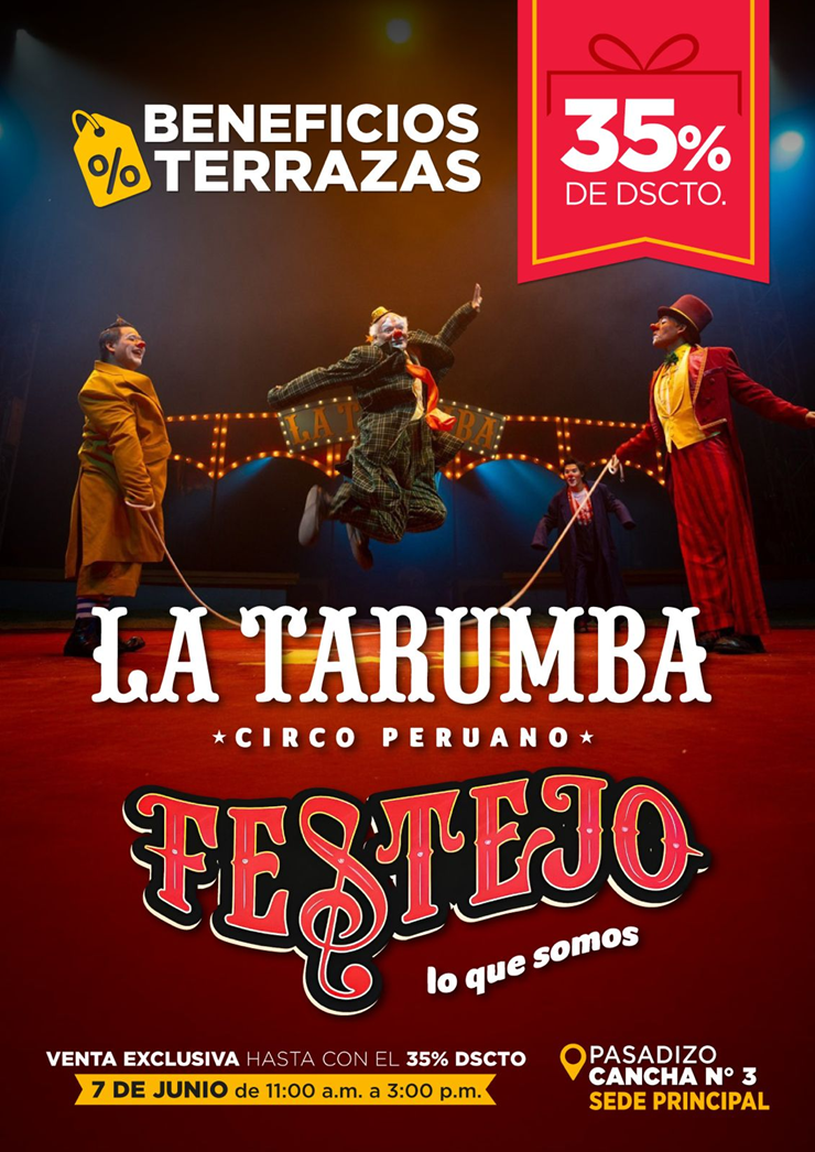 🎪✨ LA MAGIA DEL CIRCO: LA TARUMBA – VENTA EXCLUSIVA 🎟️🤹‍♂️🎭🎉