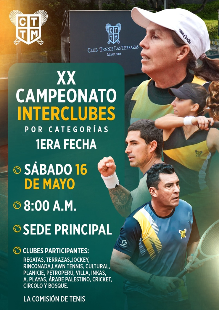 🎾🏆 INTERCLUBES POR CATEGORÍAS: ¡INICIA LA 1RA FECHA! 🏆🎾