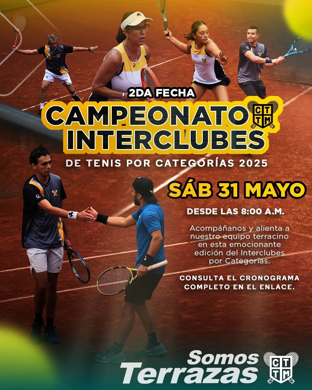 💥 2DA FECHA DEL CAMPEONATO INTERCLUBES 🏆🎾