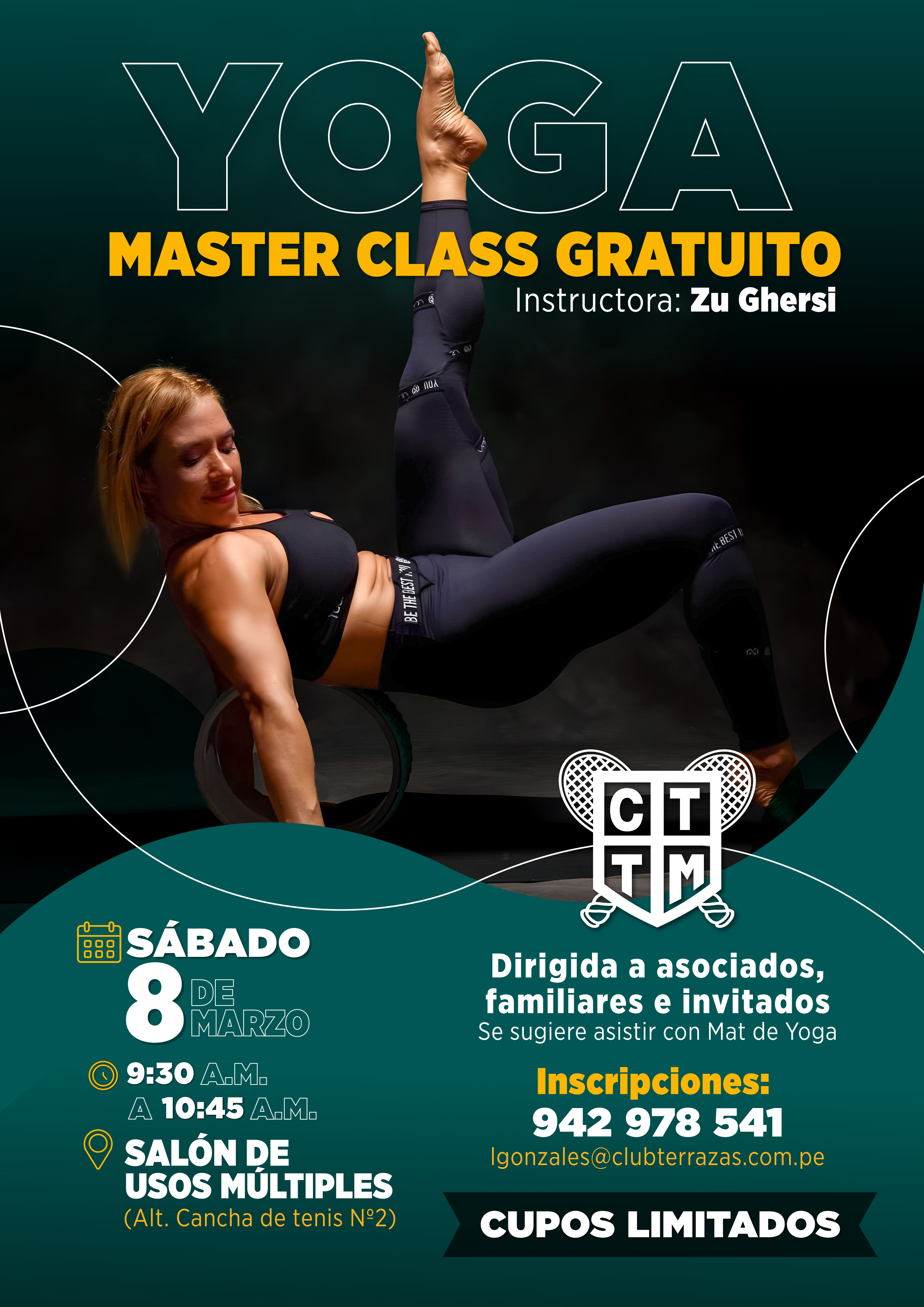 YOGA: MASTER CLASS GRATUITO 🧘‍♀️🧘‍♂️✨