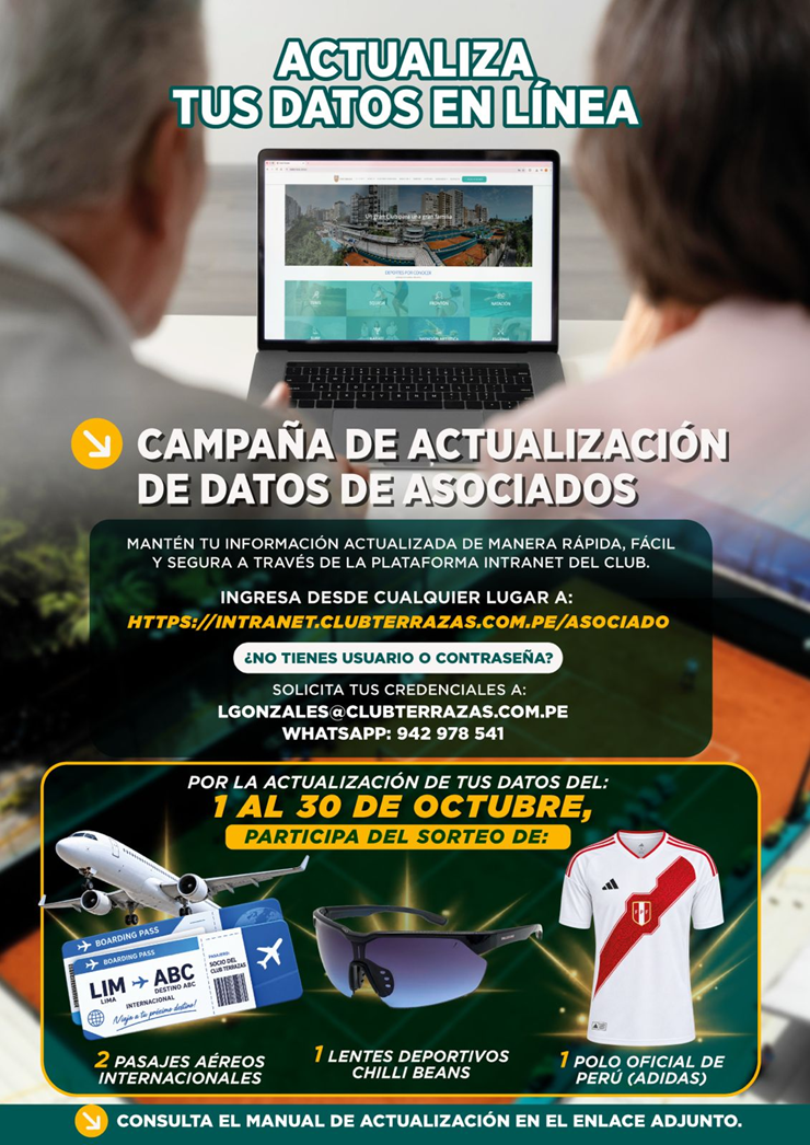 🔄 CAMPAÑA DE ACTUALIZACIÓN DE DATOS DE ASOCIADOS – INTRANET