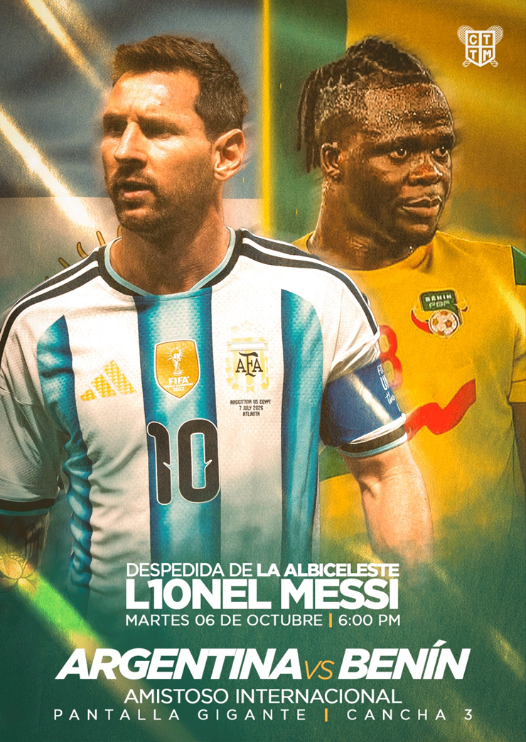 ⚽🇦🇷 ARGENTINA VS. BENÍN – DESPEDIDA DE LIONEL MESSI | PANTALLA GIGANTE – CANCHA 3 🇧🇯📺