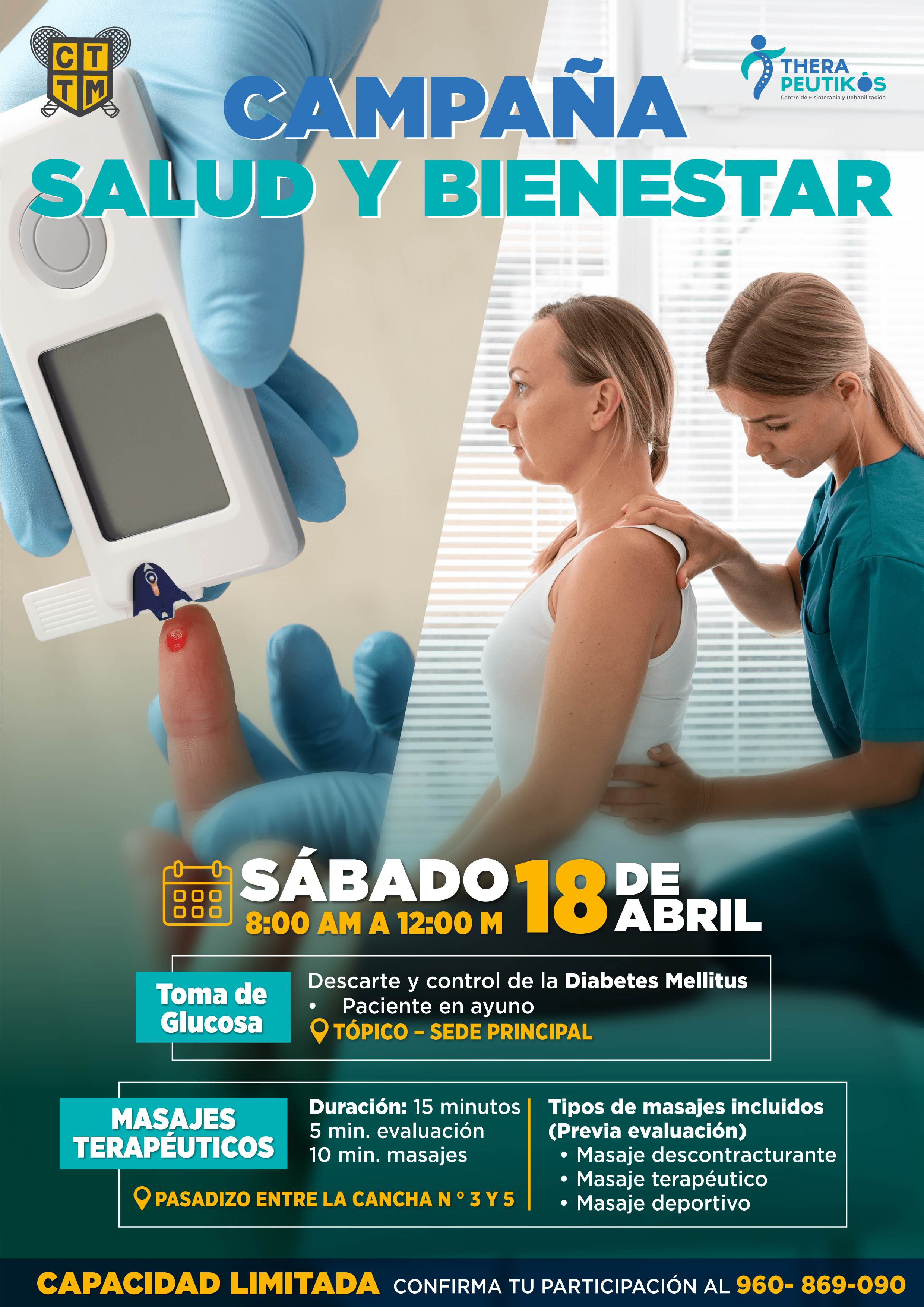 CAMPAÑA DE SALUD Y BIENESTAR – THERAPEUTIKOS 🩺💙