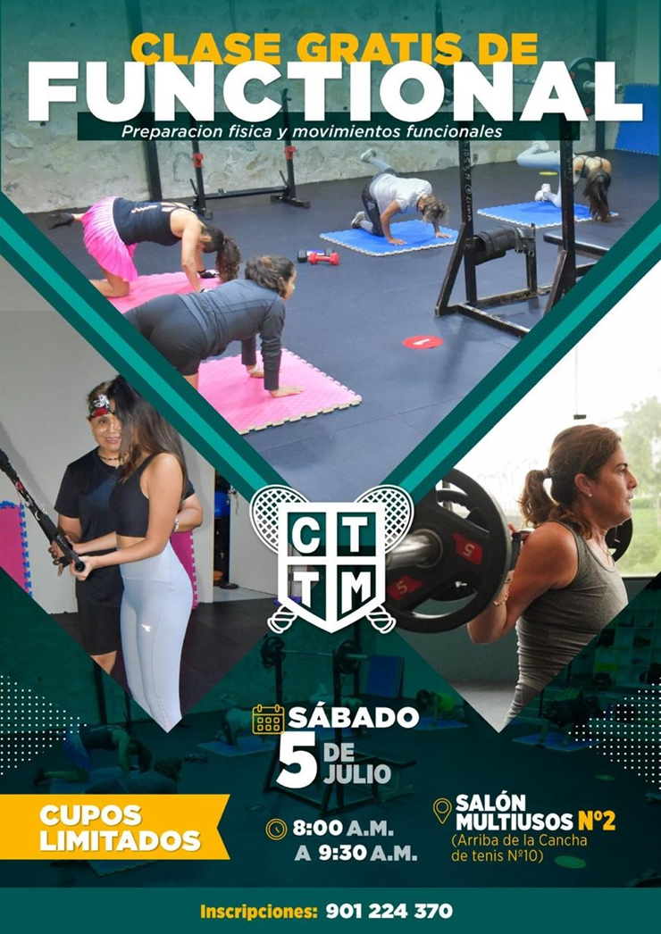 💪🔥 ¡CLASE LIBRE! ENTRENAMIENTO FUNCIONAL