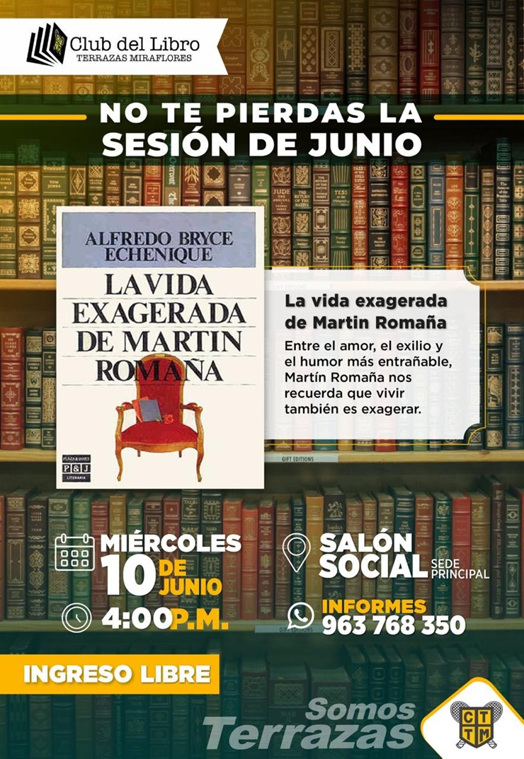 📅 TE INVITAMOS A LA SESIÓN DE JUNIO DEL CLUB DEL LIBRO 📚