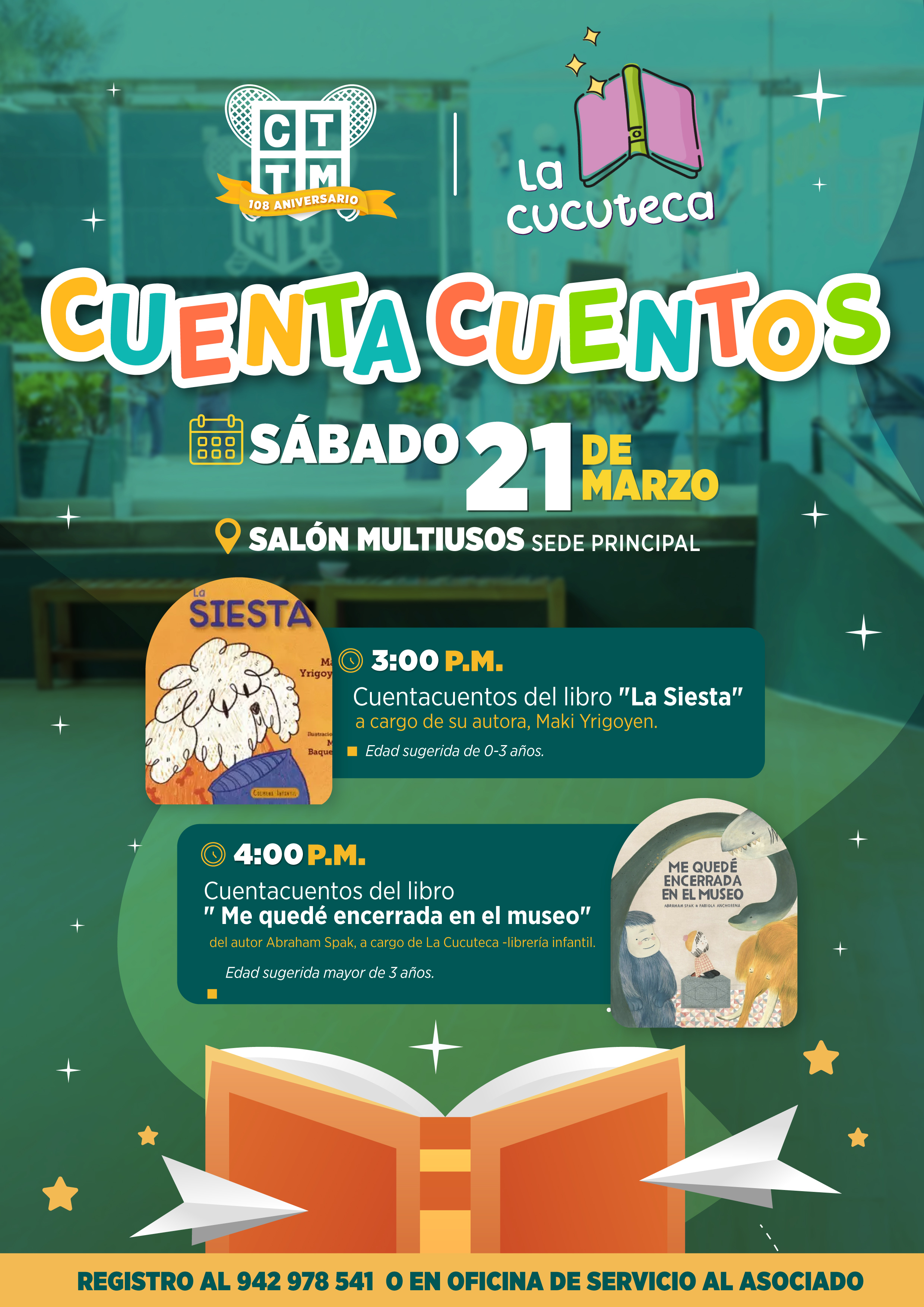 📖🗣️ TARDE DE CUENTACUENTOS🌟