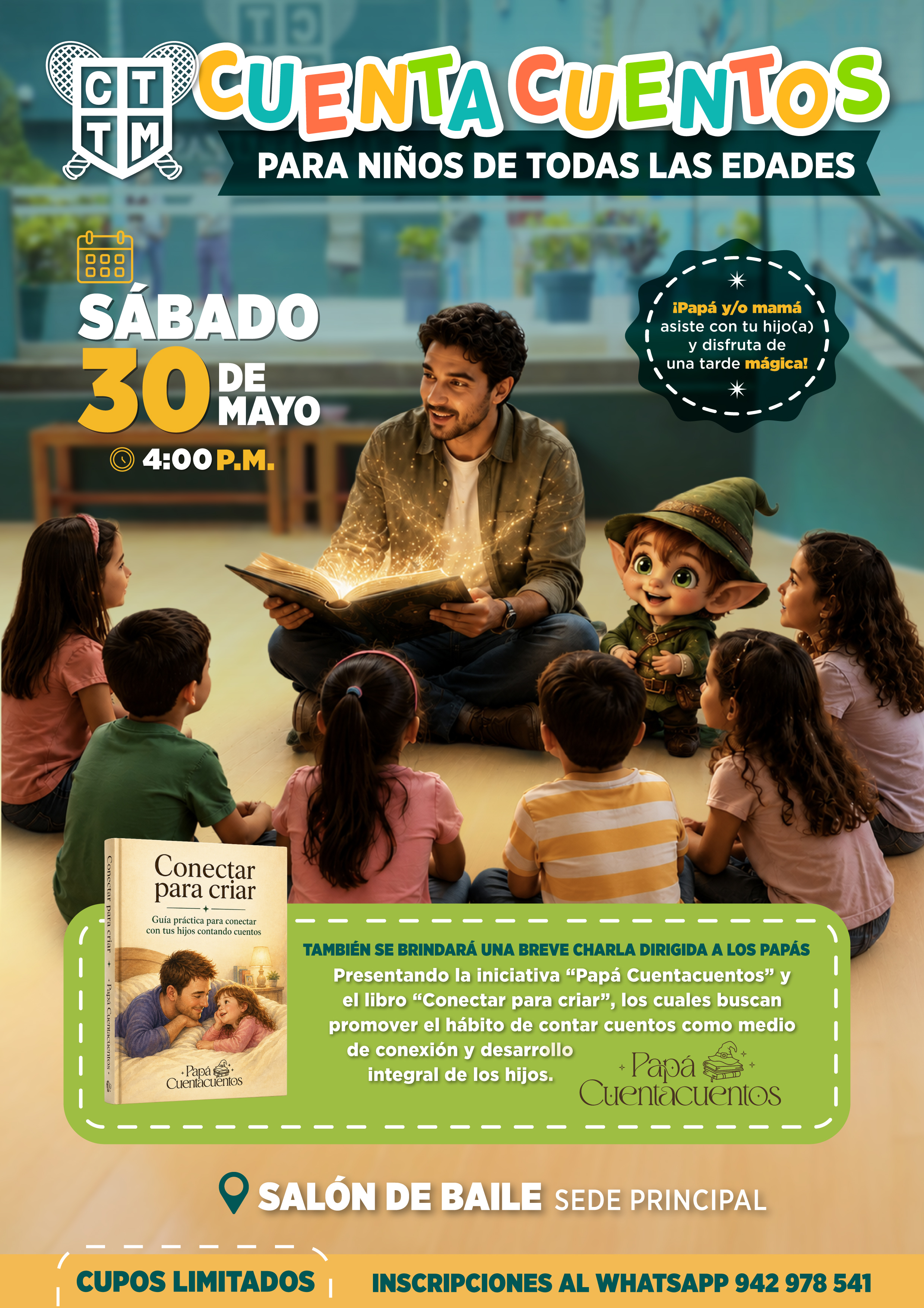 🌈📚🪄 CUENTA CUENTOS PARA NIÑOS DE TODAS LAS EDADES 🧸✨ 👨📖 INICIATIVA “PAPÁ CUENTA CUENTOS”