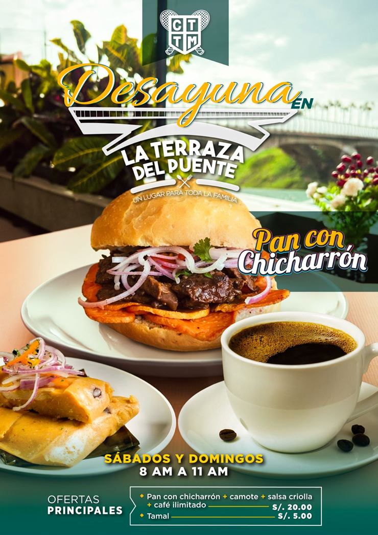 🥖☕ DESAYUNA EN LA TERRAZA DEL PUENTE 🍽️