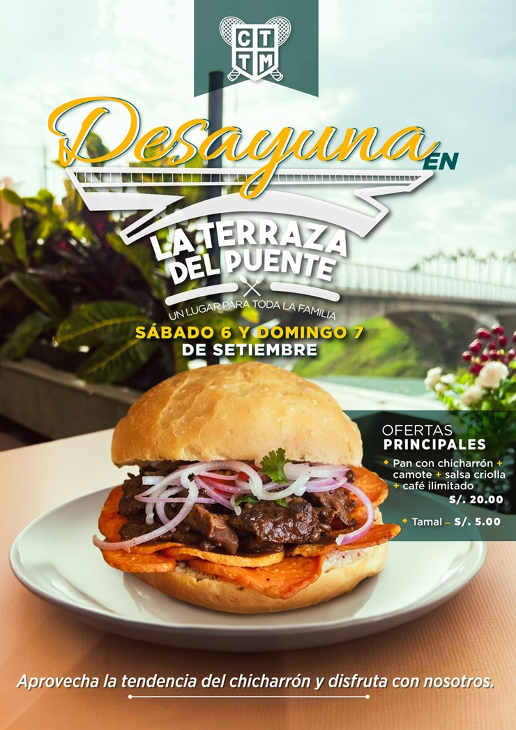 🥖☕ DESAYUNA EN LA TERRAZA DEL PUENTE 🍽️