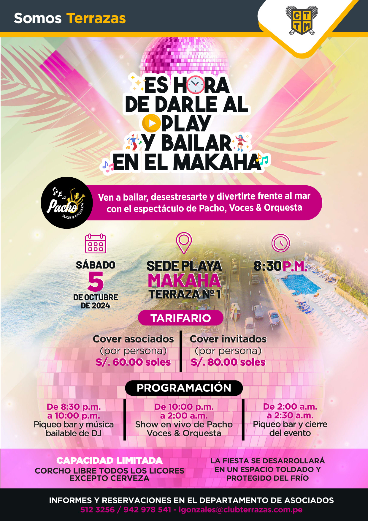VEN A BAILAR A SEDE PLAYA MAKAHA 