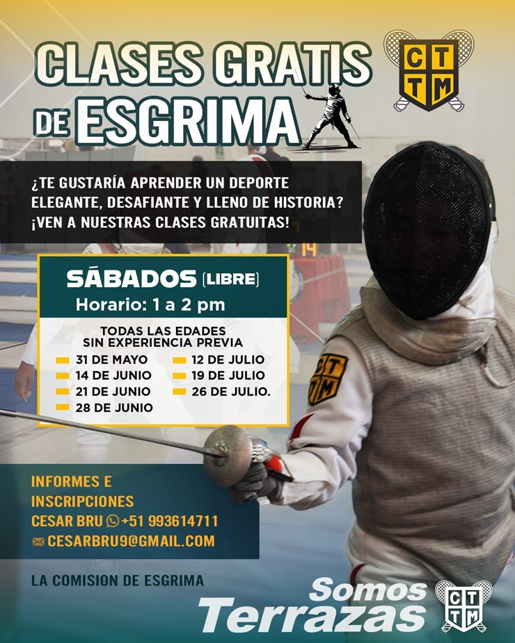 ⚔️¡CLASES GRATIS DE ESGRIMA! 🤺