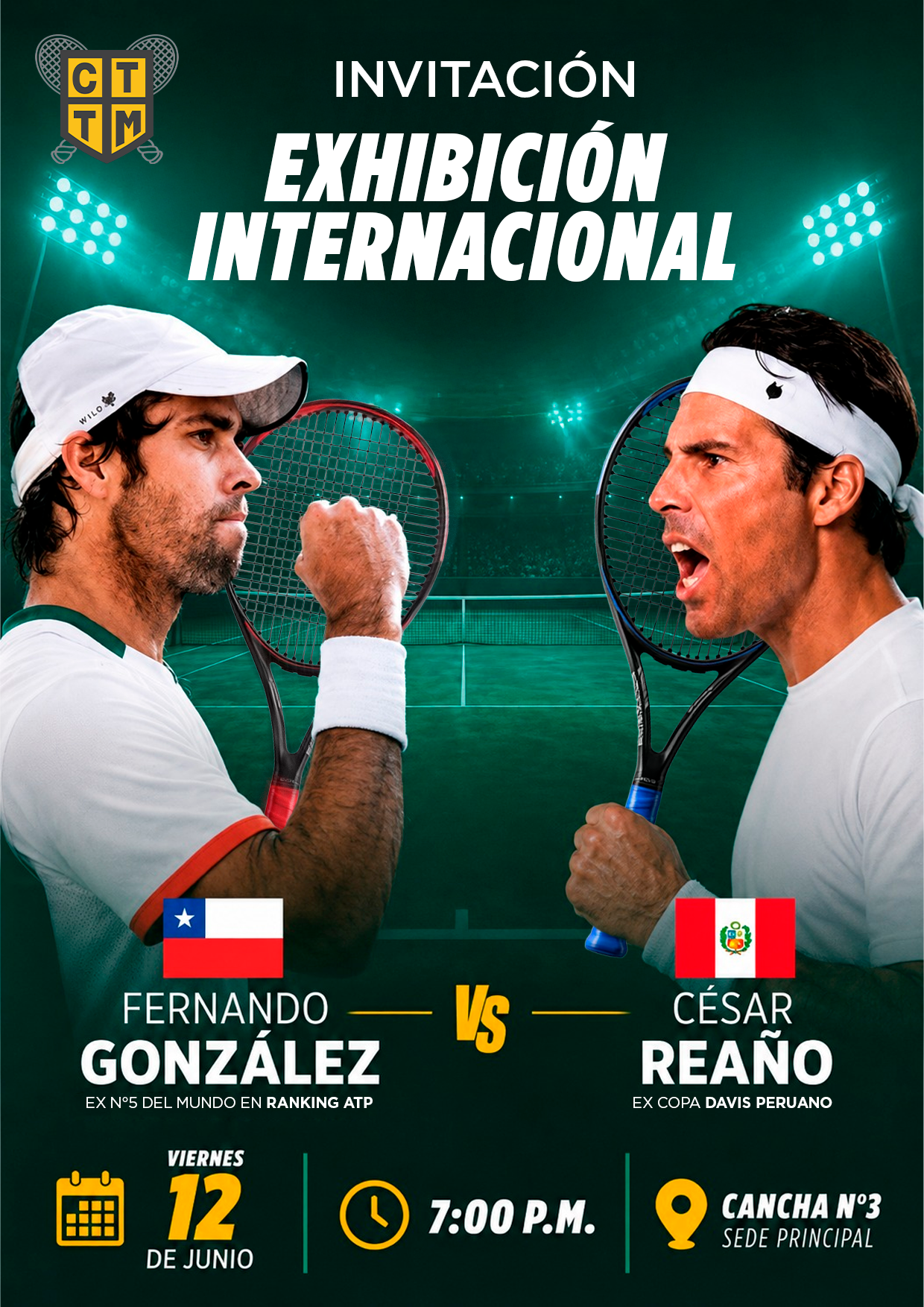 🔥🎾 GRAN EXHIBICIÓN INTERNACIONAL DE TENIS 🎾🔥