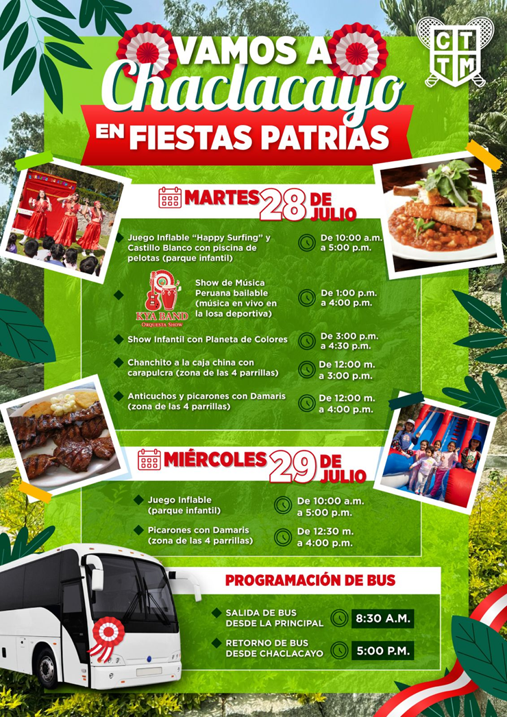 🇵🇪 ¡VAMOS A CHACLACAYO EN FIESTAS PATRIAS!🌿