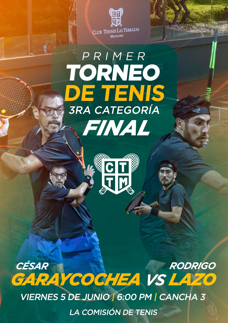 🎾🔥 GRAN FINAL: TORNEO DE TENIS 3RA LIBRE 🔥🏆