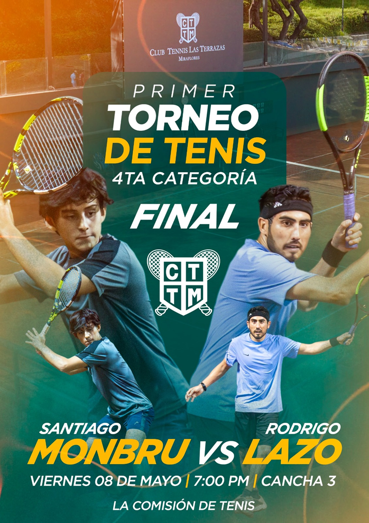 🎾🔥 GRAN FINAL: TORNEO DE TENIS 4TA LIBRE 🔥🏆