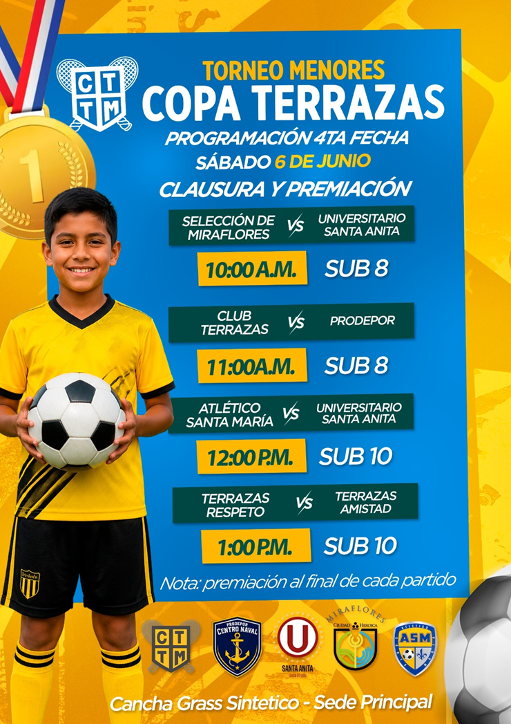 🏆⚽ ¡GRAN CLAUSURA Y PREMIACIÓN DE LA COPA TERRAZAS!