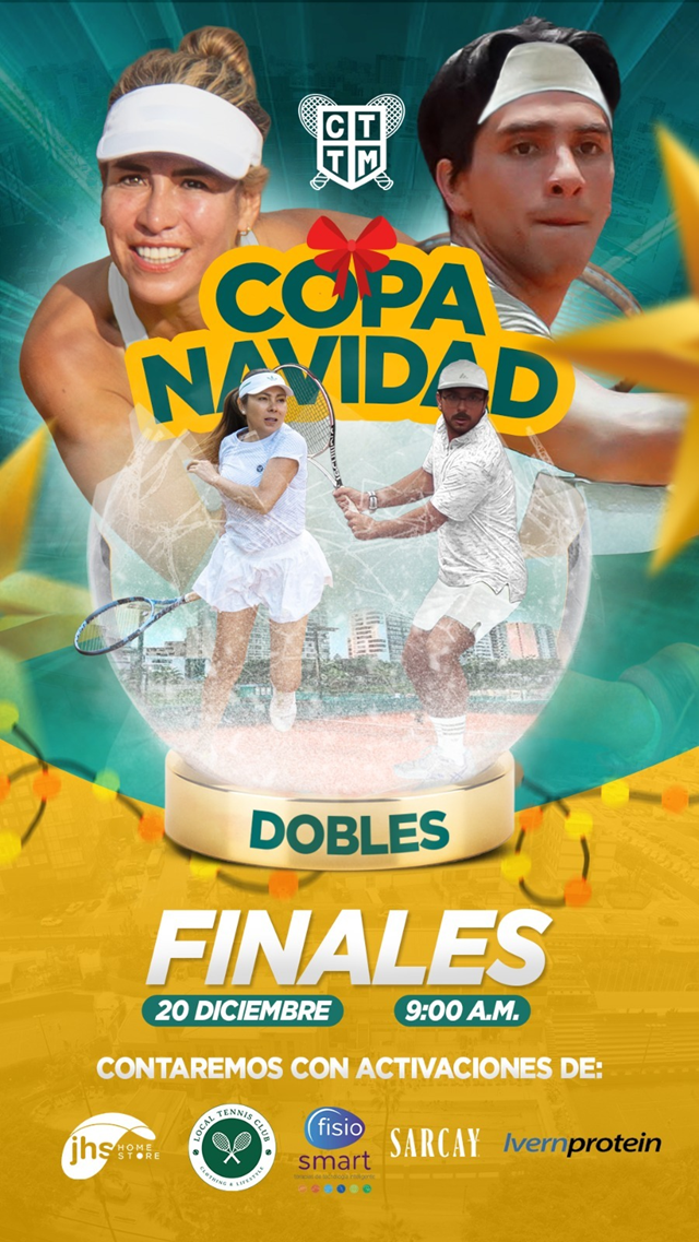 🏆🎄 COPA NAVIDAD: FINALES DE DOBLES 🎾