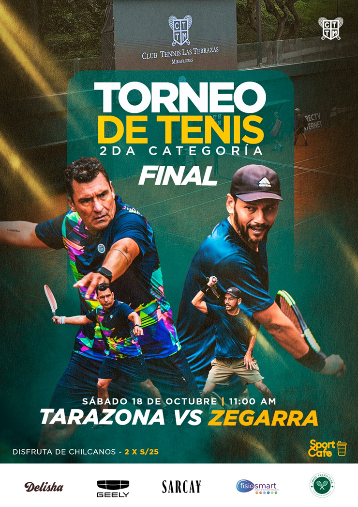 🎾 FINAL DEL TORNEO DE TENIS – 2DA CATEGORÍA 🏆