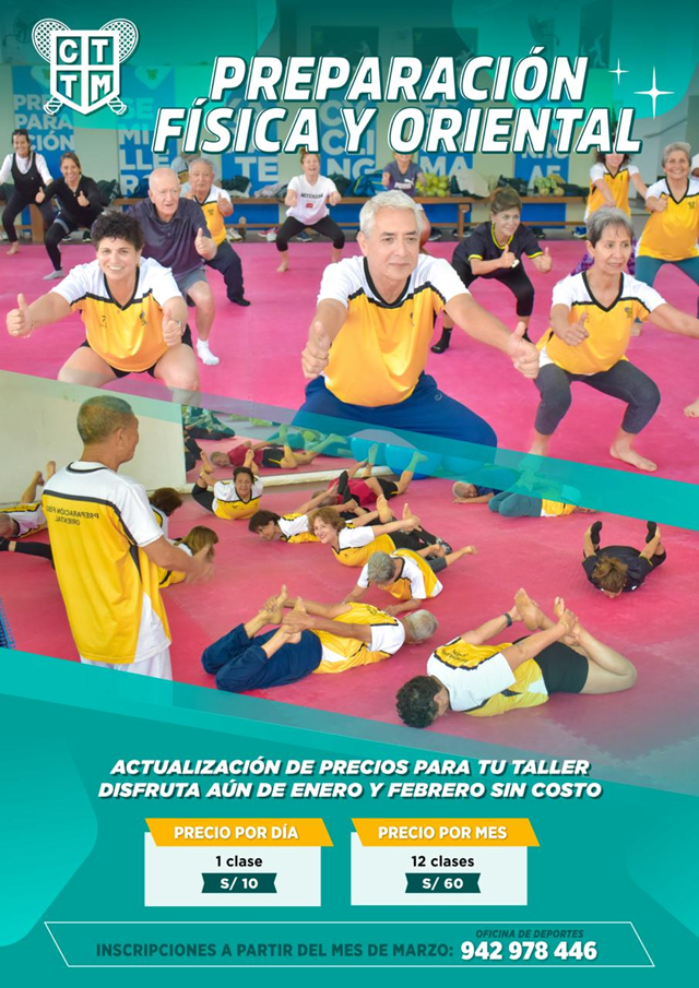 ✨💪 CLASES DE PREPARACIÓN FÍSICA Y ORIENTAL - ACTUALIZACIÓN DE PRECIOS 🧘‍♀️✨