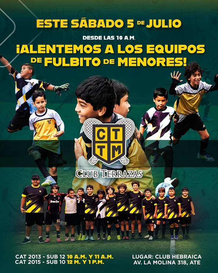 💪 APOYEMOS AL FULBITO TERRACINO DE MENORES ⚽