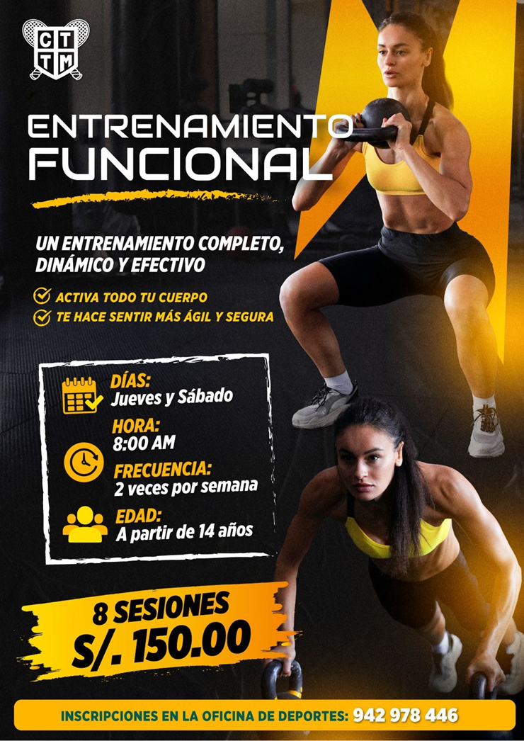🏋️‍♀️🔥 ENTRENAMIENTO FUNCIONAL | CLASES REGULARES