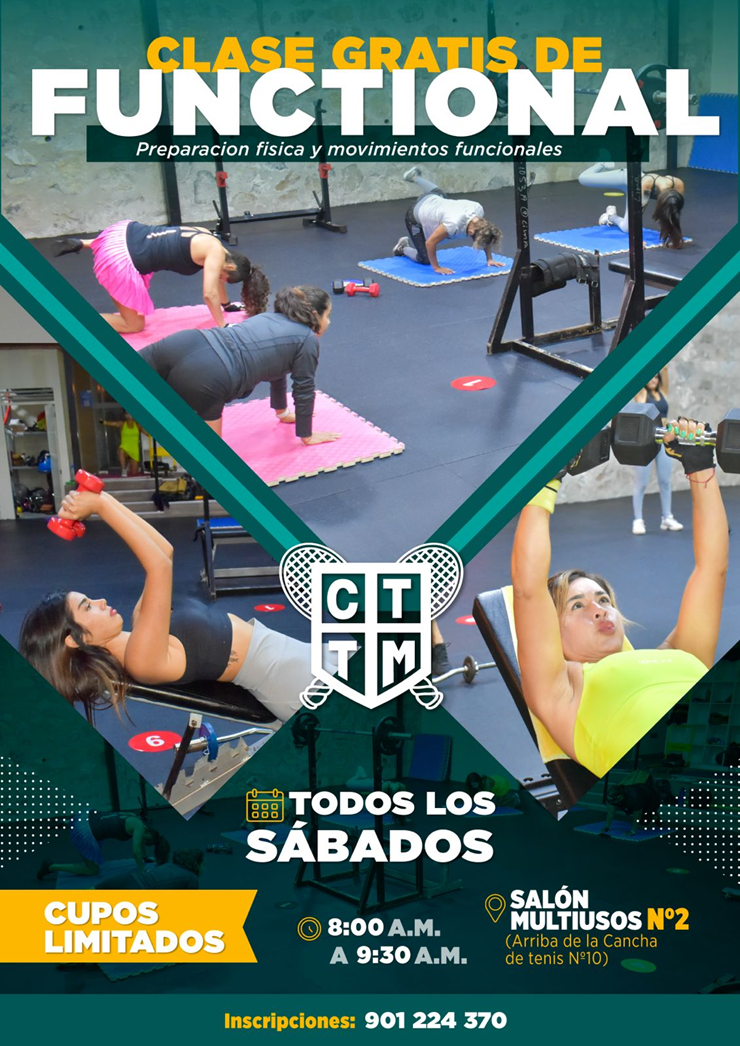 💪🔥 ¡CLASE LIBRE! ENTRENAMIENTO FUNCIONAL