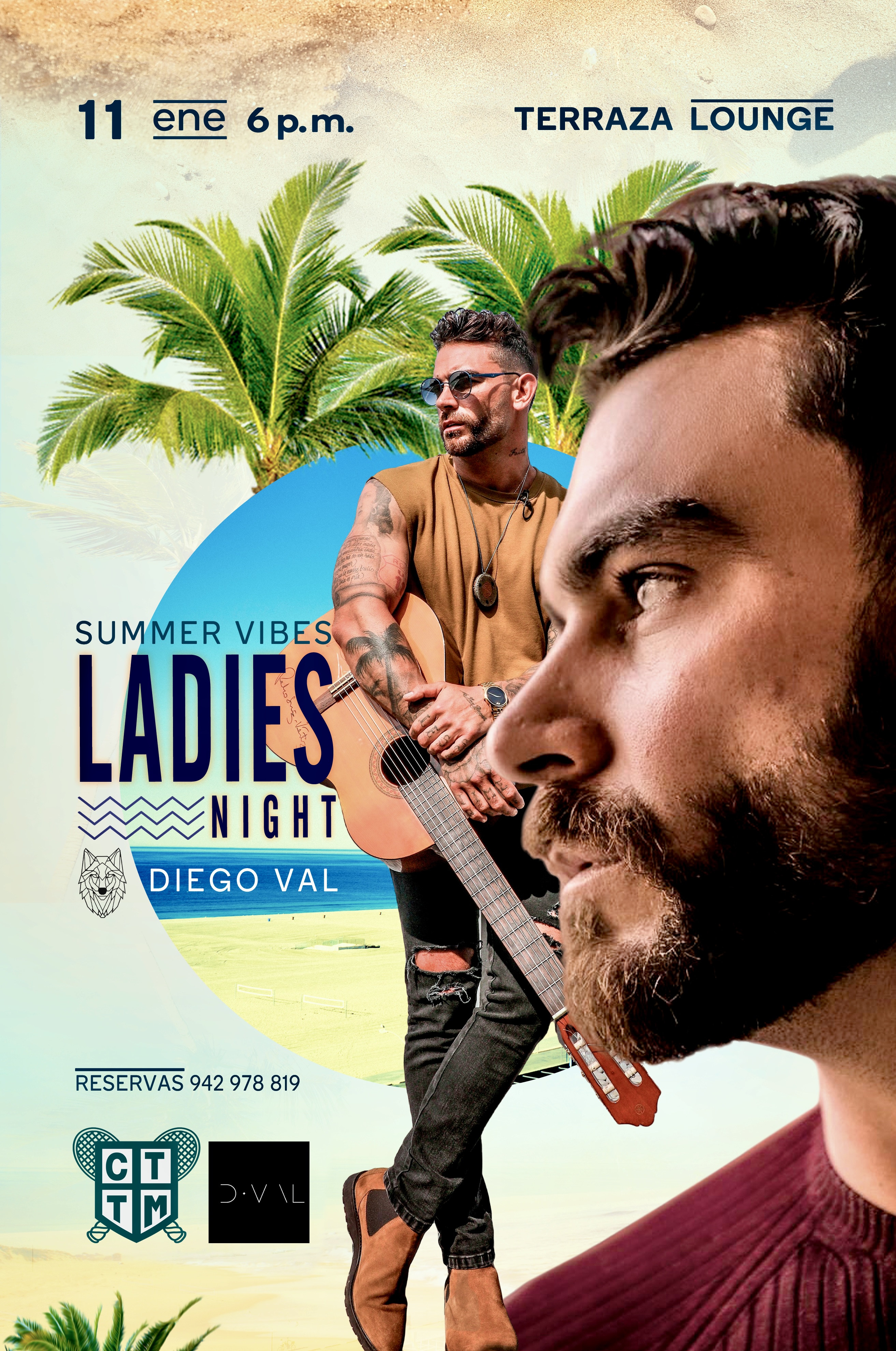 🍸 TERRAZA LOUNGE LADIES NIGHT 💃 CON DIEGO VAL 🎶