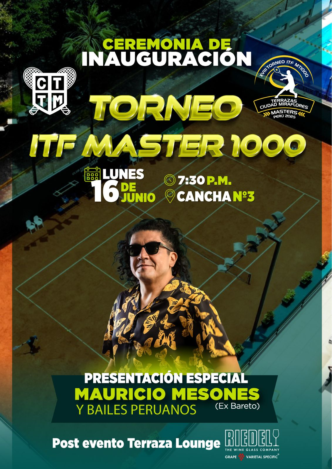 🎉 CEREMONIA DE INAUGURACIÓN – 18° TORNEO MASTERS 1000