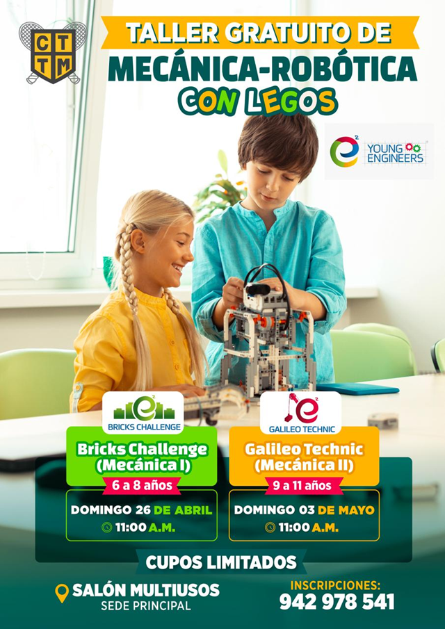 TALLER DE MECÁNICA-ROBÓTICA 🤖🧩 CON LEGOS 🚀