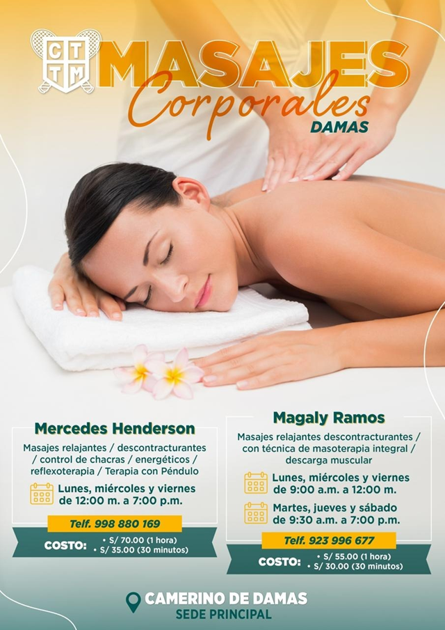 💆‍♀️✨ SERVICIO DE MASAJES CORPORALES PARA DAMAS