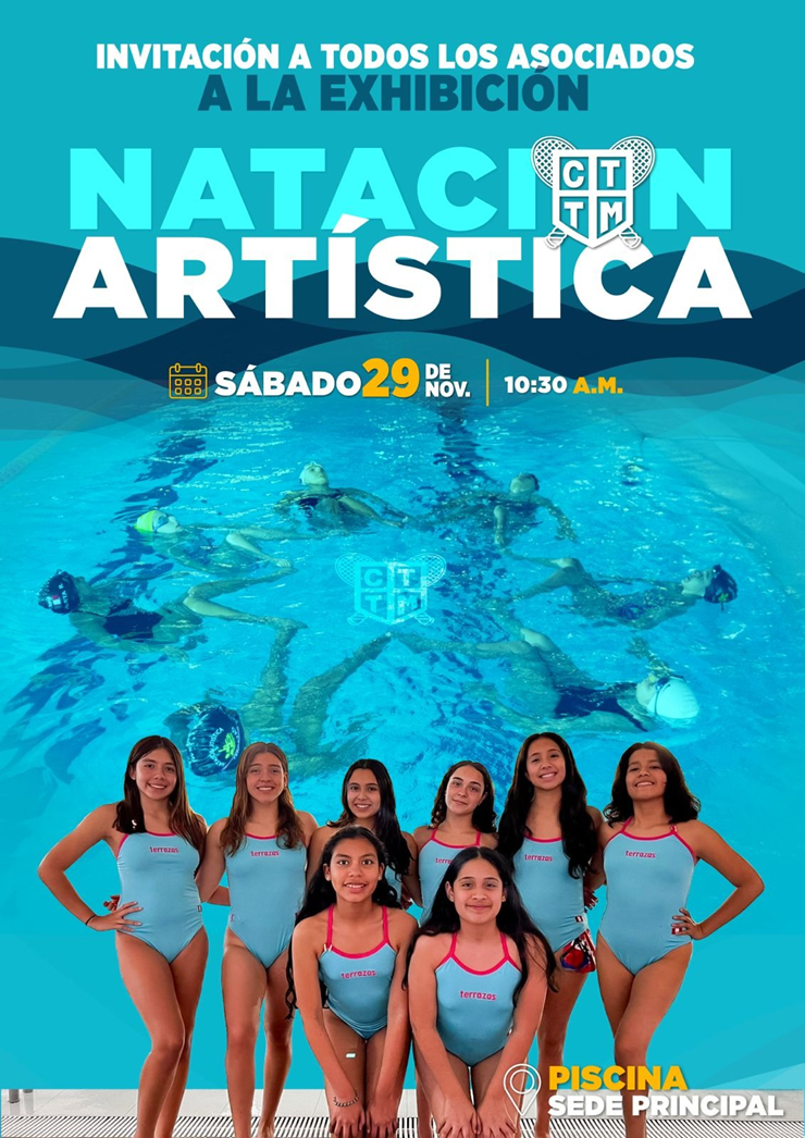 EXHIBICIÓN DE NATACIÓN ARTÍSTICA 🌊✨