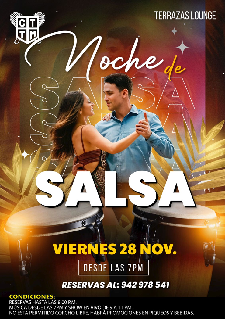 🎶💃 NOCHE DE SALSA 🕺🎶