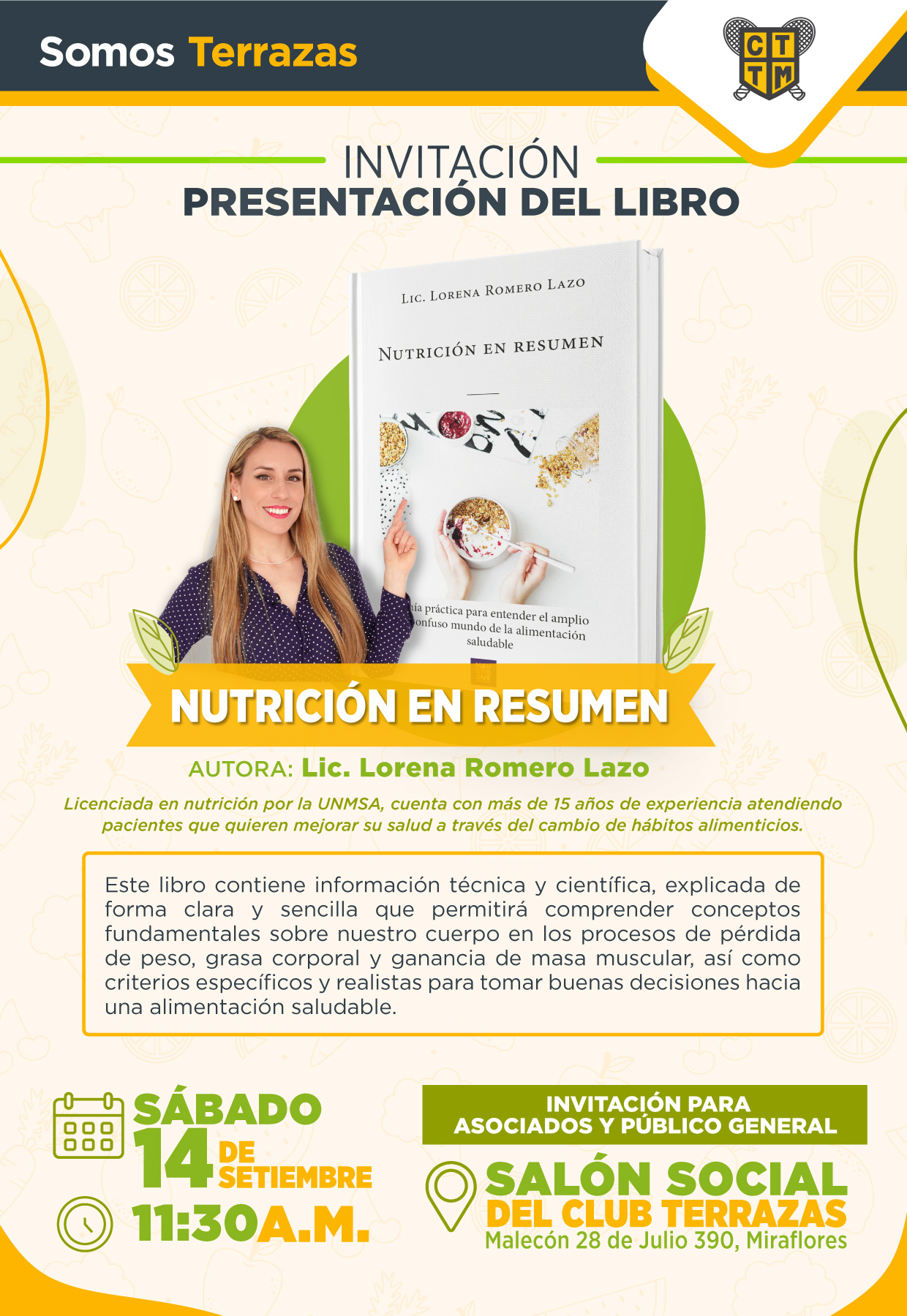 PRESENTACIÓN DE LIBRO: NUTRICIÓN EN RESUMEN