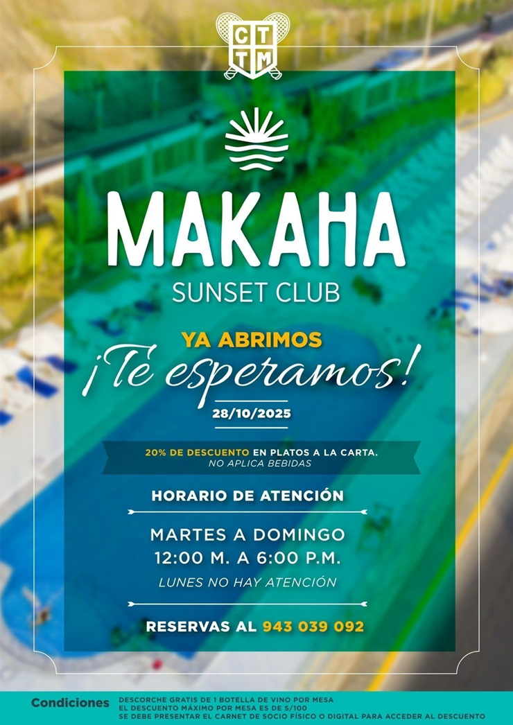 🌊🍴✨ RESTAURANTE MAKAHA SUNSET CLUB – ¡VEN Y DISFRUTA! 🍷🏖️☀️