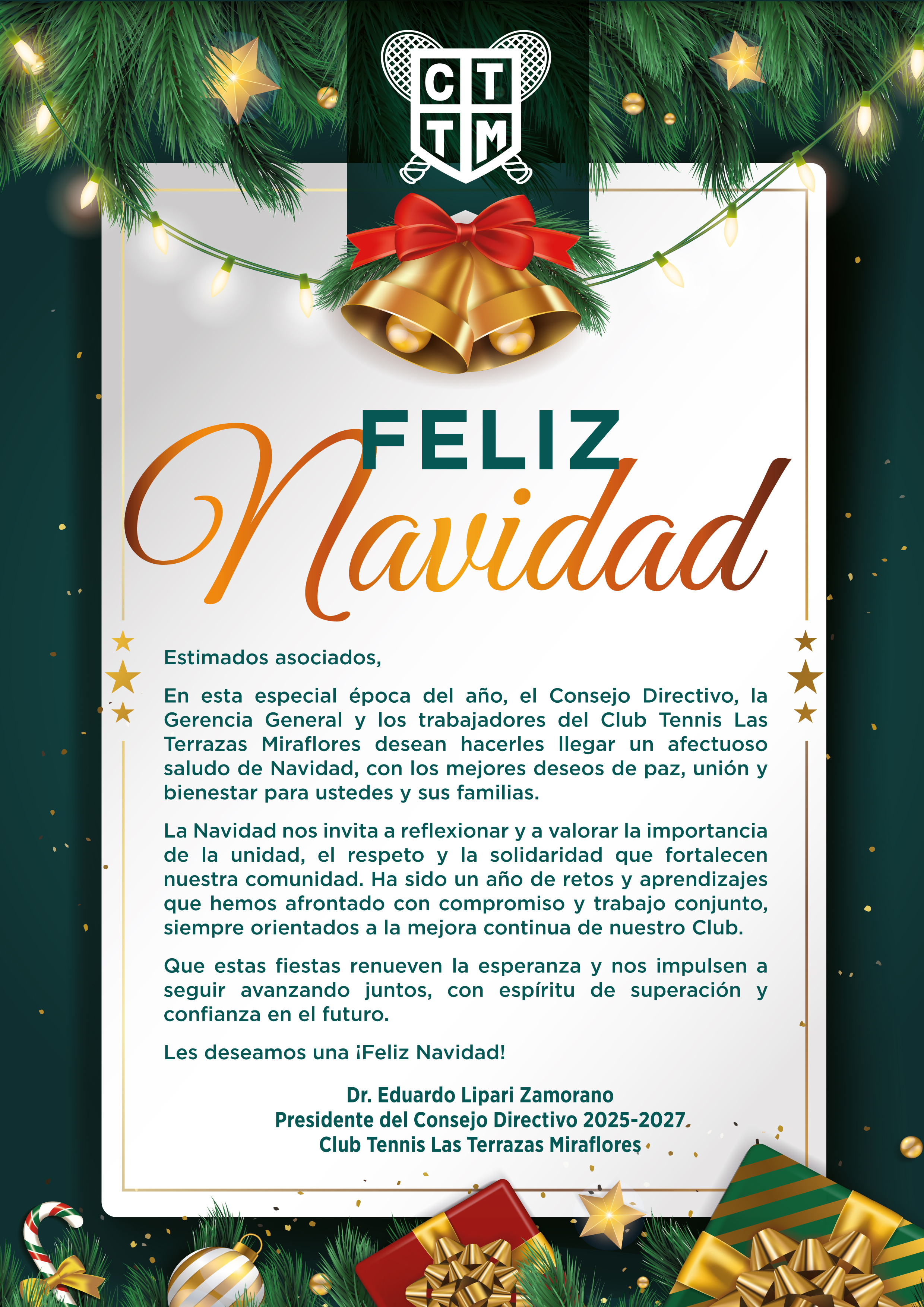 🎄✨ FELIZ NAVIDAD, COMUNIDAD TERRACINA ✨🎄