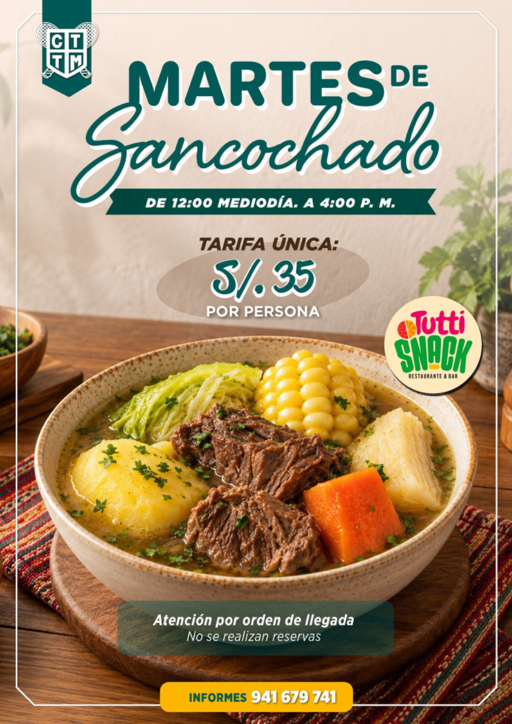 🍲✨ MARTES DE SANCOCHADO | TUTTI SNACK