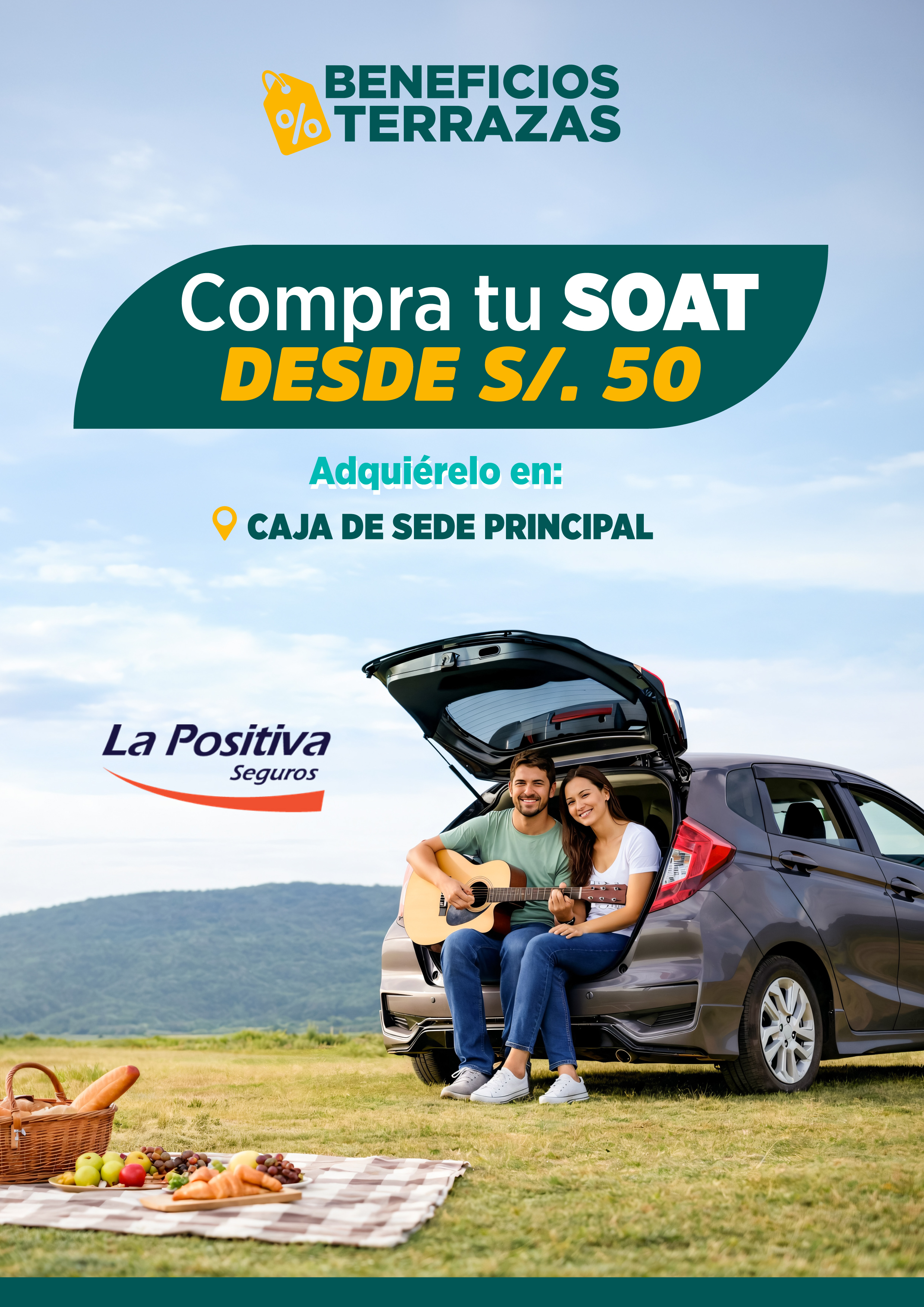 🏷️BENEFICIOS TERRAZAS: SOAT LA POSITIVA 🚗🛡️