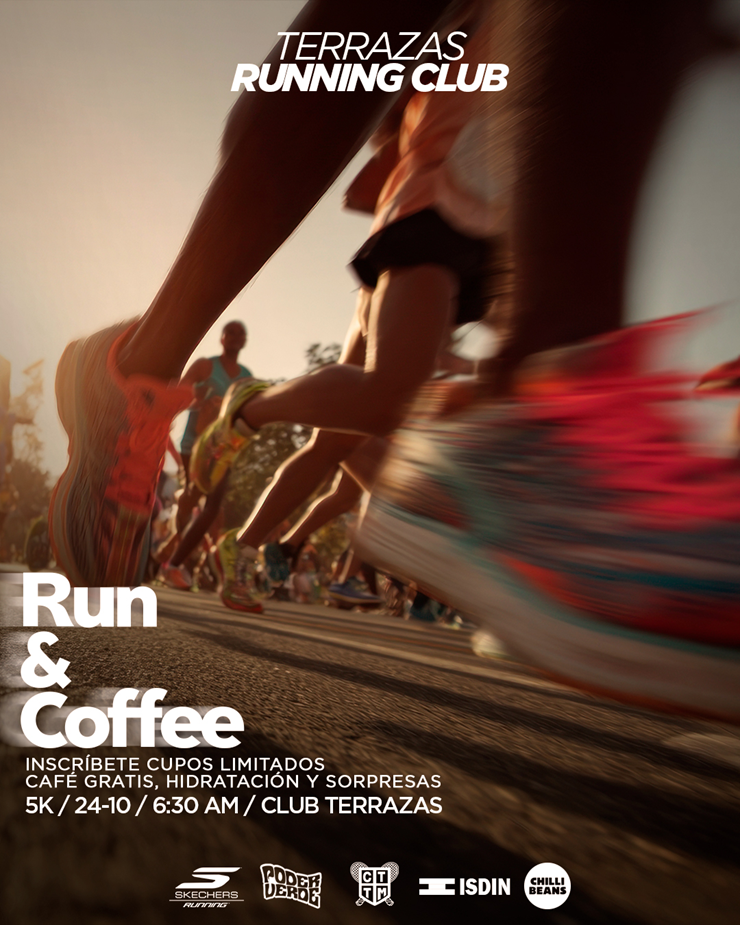 🏃‍♂️☕ TERRAZAS RUNNING CLUB | RUN & COFFEE 5K 
