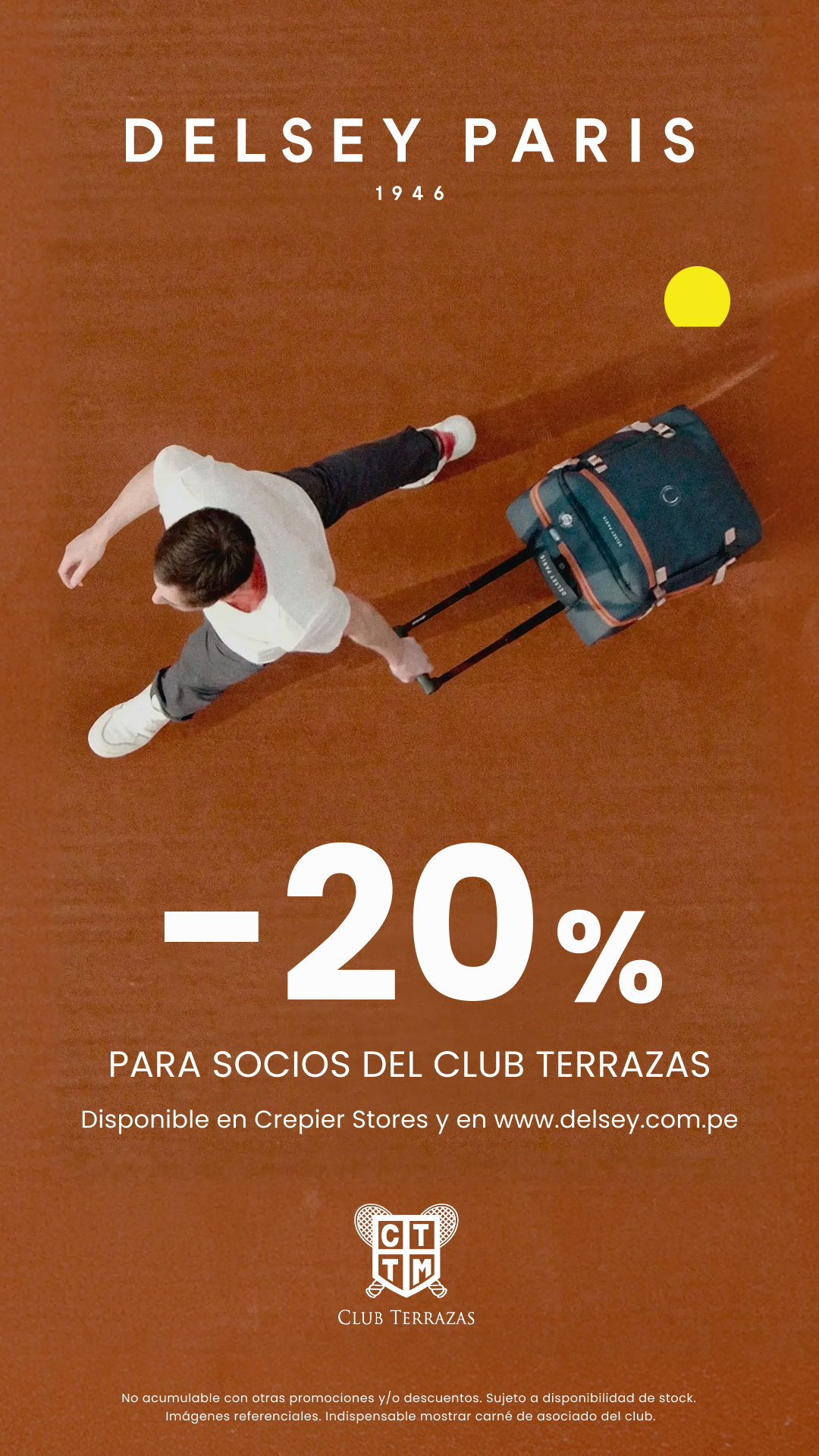 🧳✨ BENEFICIO EXCLUSIVO | 20% DE DESCUENTO EN DELSEY PARIS