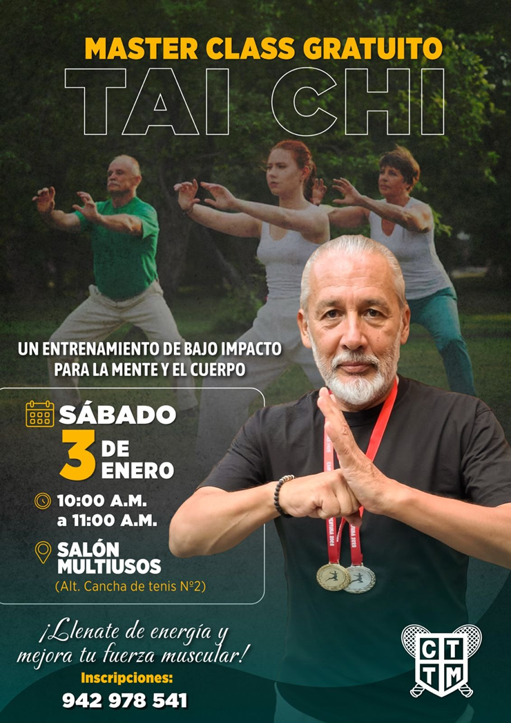 🌿🧘‍♀️ TAI CHI: MASTER CLASS GRATUITO ✨⚖️