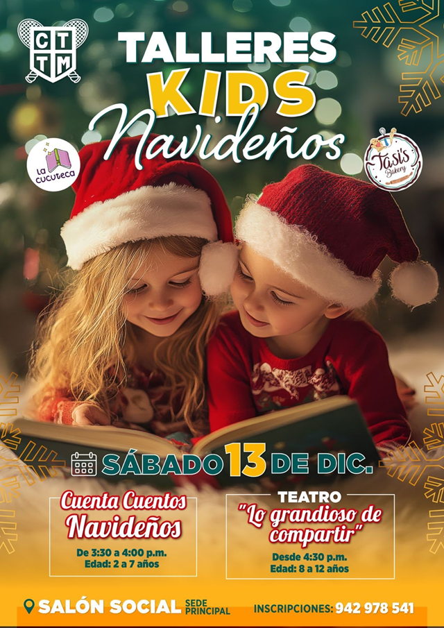 🎄✨ TALLERES KIDS NAVIDEÑOS ✨🎄