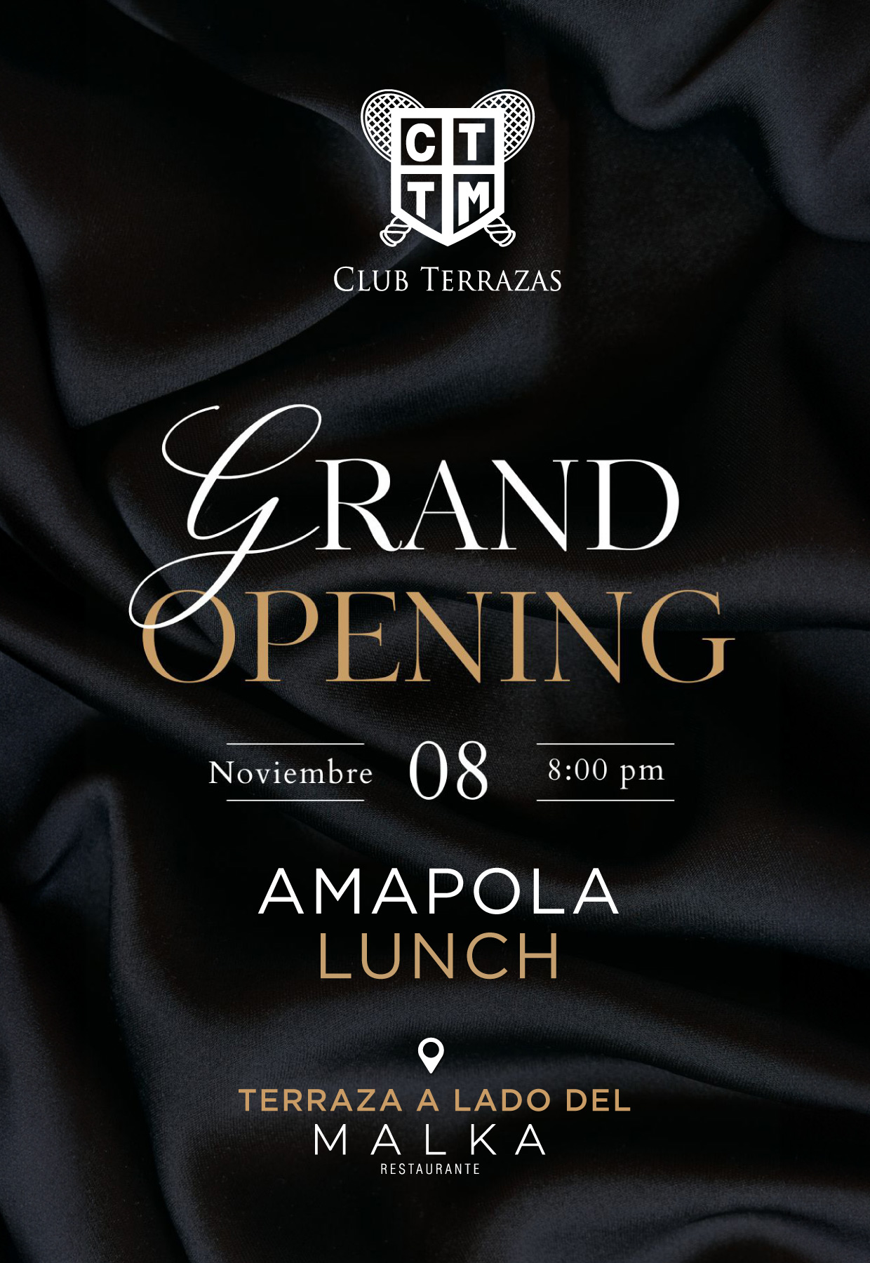 GRAND OPENING: AMAPOLA LUNCH