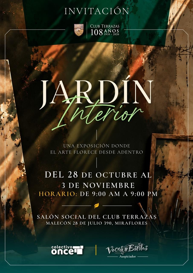 🎨✨ ¡VISITA LA EXPOSICIÓN DE ARTE «JARDÍN INTERIOR»! 🌿🖼️
