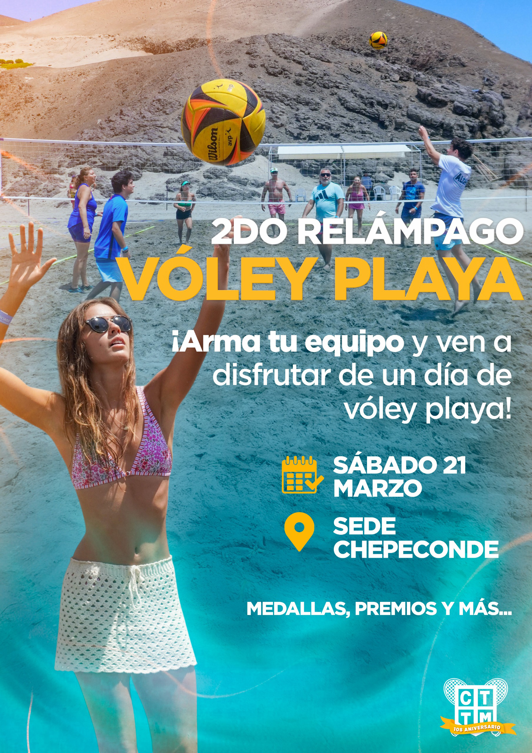 🏐⚡ 2DO RELÁMPAGO VOLEY PLAYA - SEDE CHEPECONDE🏖️
