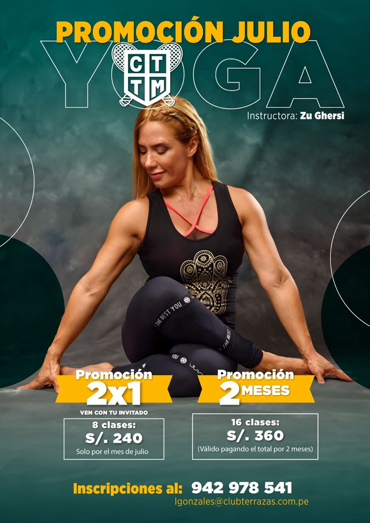 🧘‍♀️🧘 CLASES DE YOGA | PROMOCIÓN JULIO🌿✨🗓️