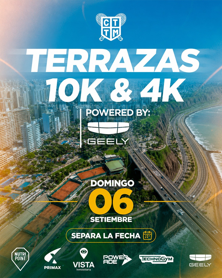 🏃 ¡MUY PRONTO, LA CARRERA TERRAZAS 10K & 4K!